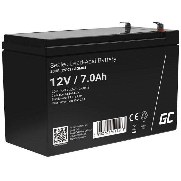 Oferte la Baterie Reincarcabila AGM 12V 7Ah fara Mentenanta pentru UPS ALARM Negru