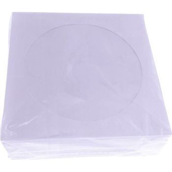 Oferte la Plic CD Hartie set 100 Buc cu fereastra