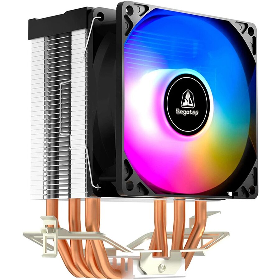 Oferte la Cooler Procesor Lumos Gs4 92mm 1800rpm Iluminare Curcubeu