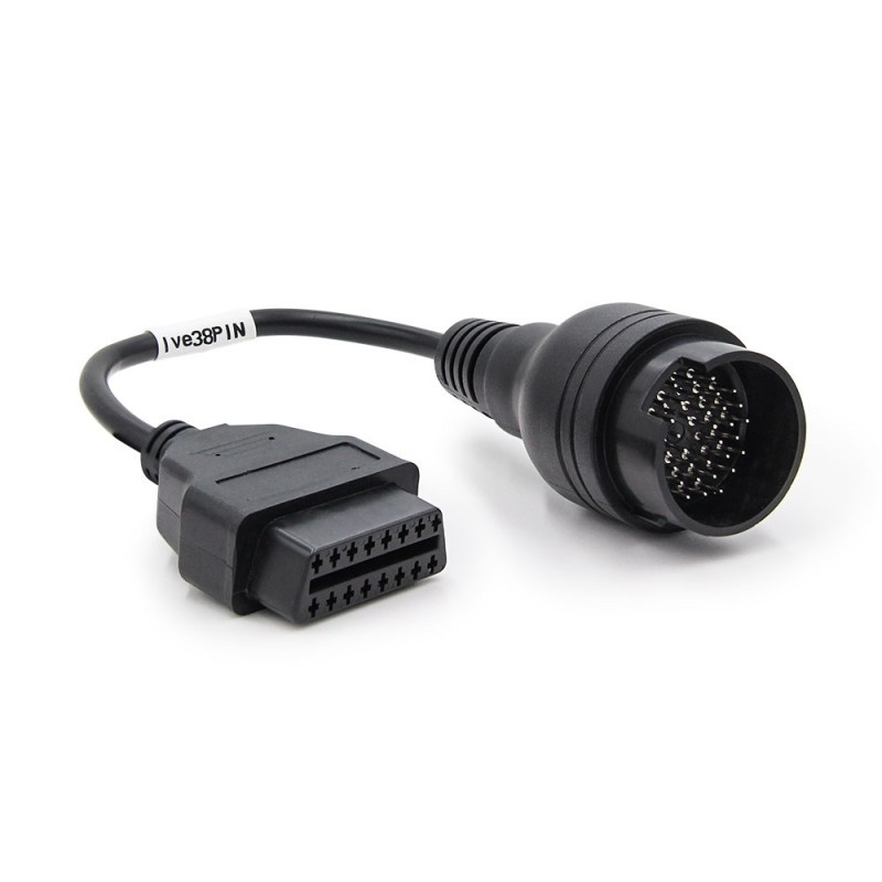 Oferte la Cablu adaptor Techstar®, Aftermarket, Compabiil cu Utilitare IVECO, 38 Pin la OBD2 16 Pin