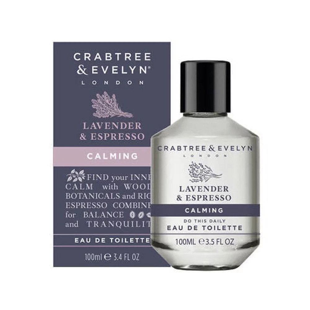 Oferte la Crabtree & Evelyn, Lavender & Espresso, Apa de Toaleta, Femei (Gramaj: 100 ml)