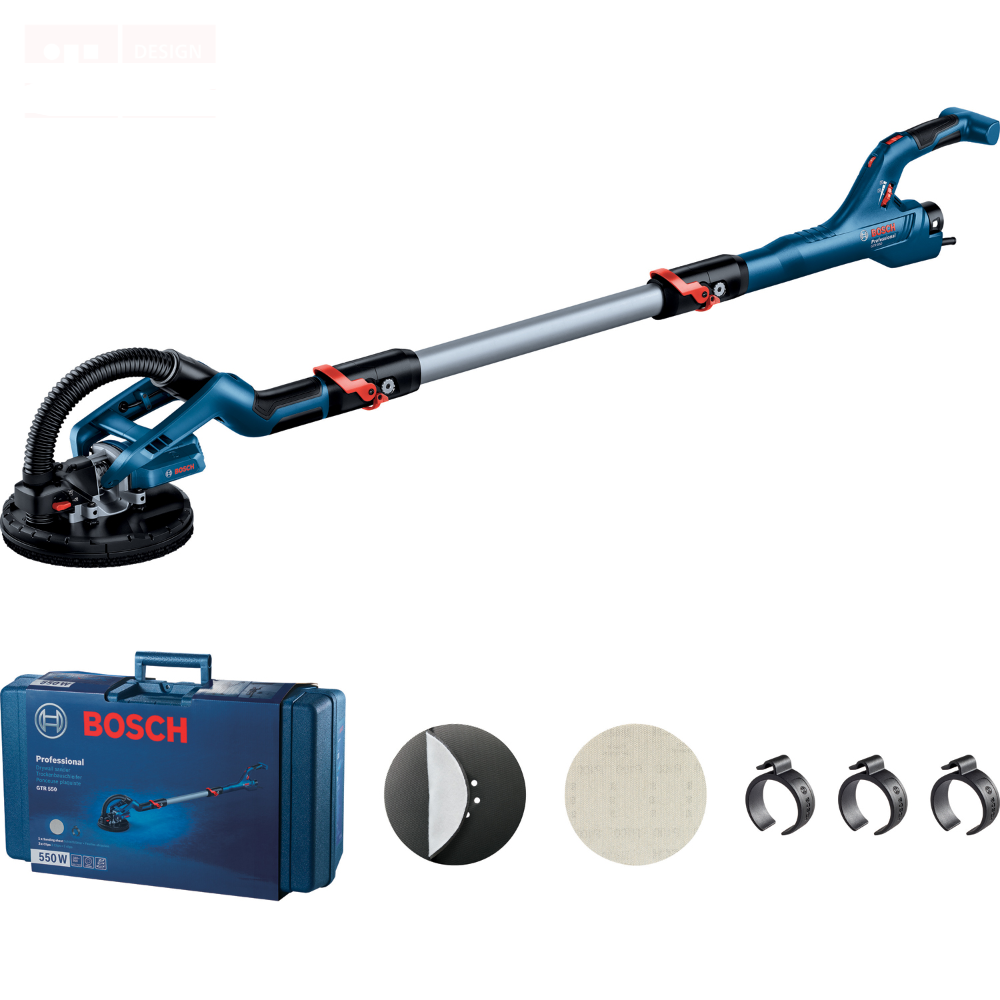 Oferte la Slefuitor pentru pereti Bosch GTR 550, 550 W, 215 mm, 910 rpm 