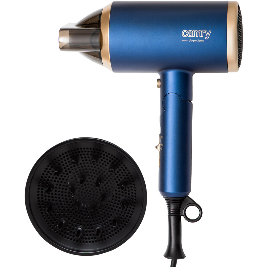 Oferte la Uscator De Par CR 2268 Ionizare Maner Pliabil 1800W CR 2268 Albastru