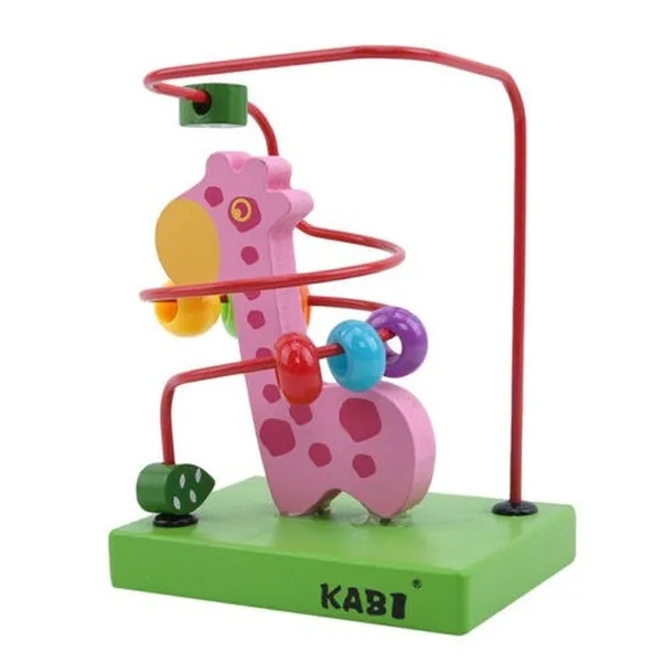 Oferte la Joc Motric Labirint Montessori, din Lemn, Girafa, Kabi