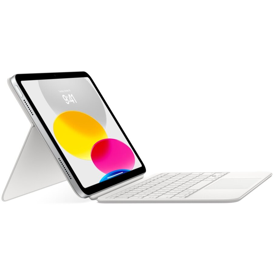Oferte la Husa cu Tastatura MQDP3LB/A  Magic Keyboard Folio Pentru iPad (10th gen) US English Alb
