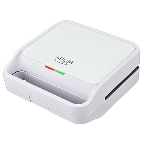 Oferte la Sandwich Maker AD 3070W 1100W 2x Sandwich Otel Inoxidabil Alb