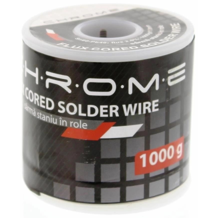 Oferte la Fludor 1000gr 1mm Chrome TIN-1000GR/1.0MM-CHR / 5948636026160