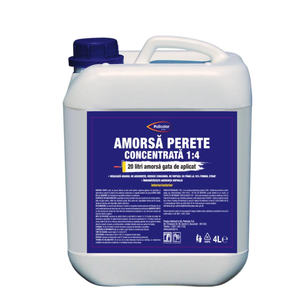 Oferte la Amorsa perete Policolor, interior/exterior, 4 l