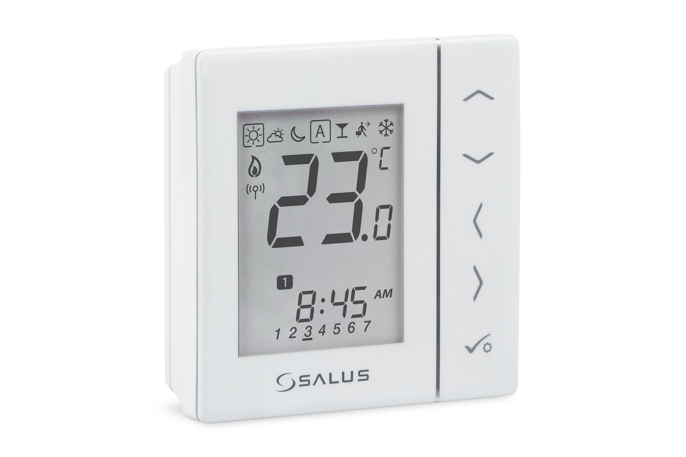 Oferte la Termostat Salus VS20WRF WiFi pentru incalzire in pardoseala afisaj digital