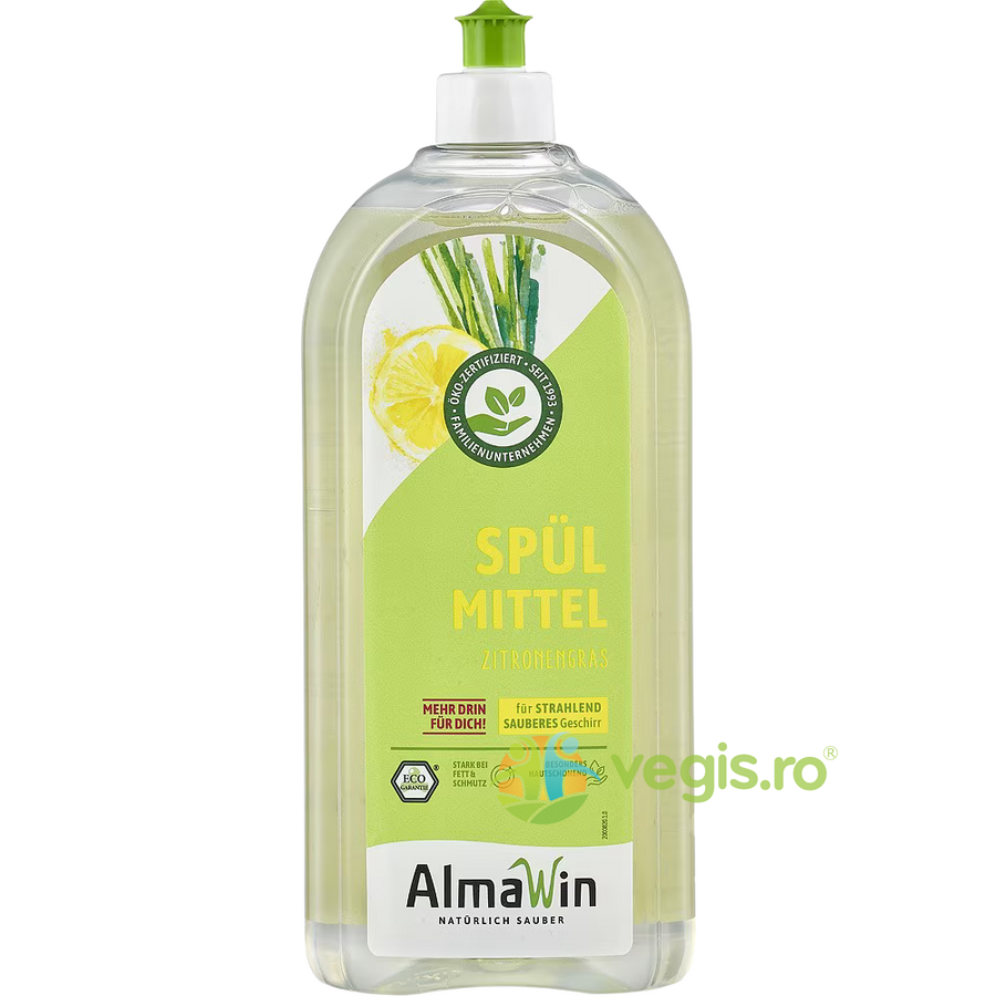 Oferte la Detergent de Vase Concentrat cu Lamaie Ecologic/Bio 500ml