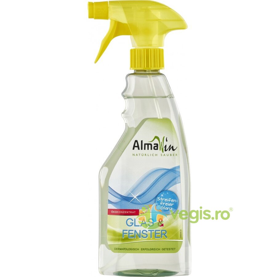 Oferte la Solutie pentru Curatat Sticle si Ferestre cu Pulverizator Ecologica/Bio 500ml