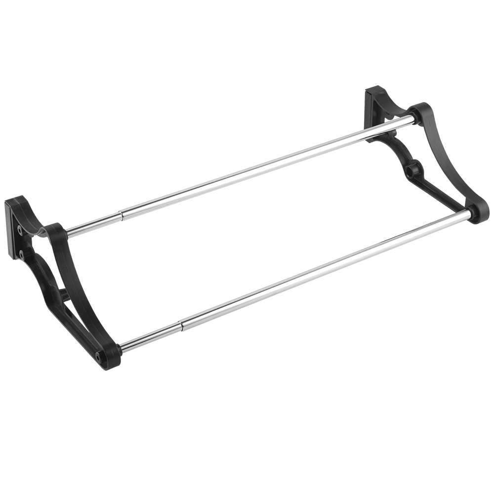 Oferte la Suport pantofi, Teko, otel+plastic, negru + crom, reglabil. 40-70 cm