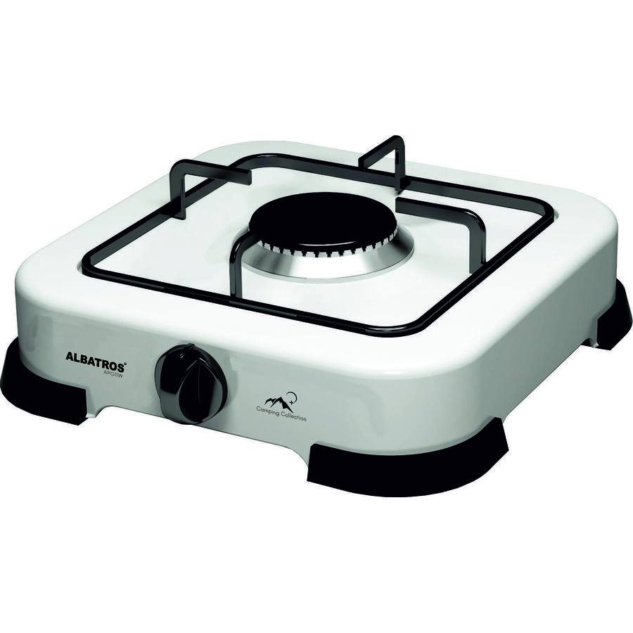 Oferte la Plita independenta pe gaz APG11W 1 arzator Alba