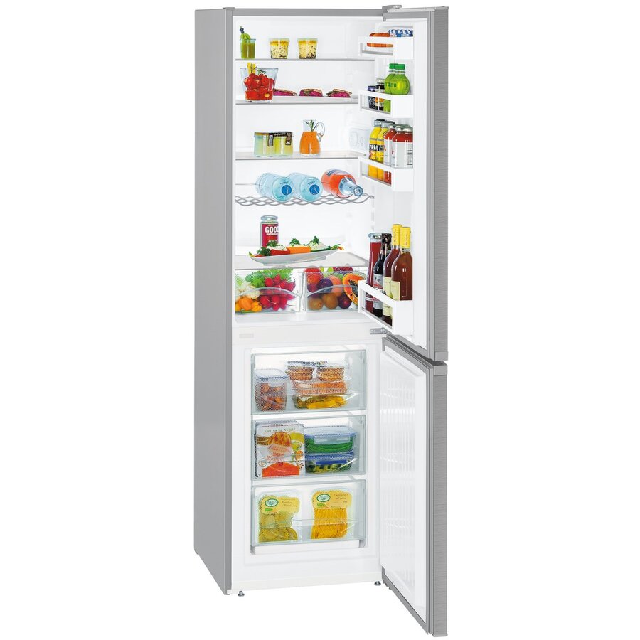 Oferte la Combina Frigorifica CUefe 331-26 Clasa E 38dB 296L Argintiu