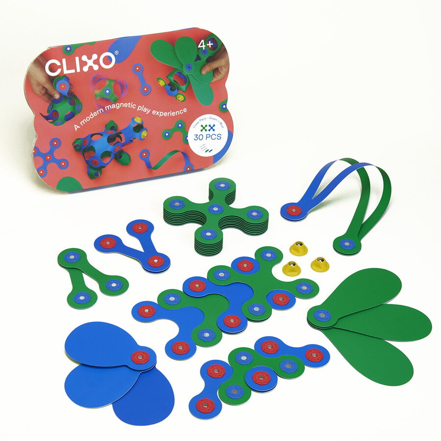 Oferte la Set de Constructie Magnetic Crew Pack 30 Piese 4 Ani+ Multicolor