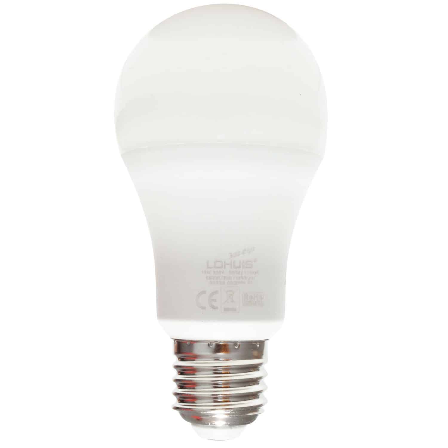 Oferte la Bec LED 15W Lohuis Ecoline, E27, A60, lumina rece