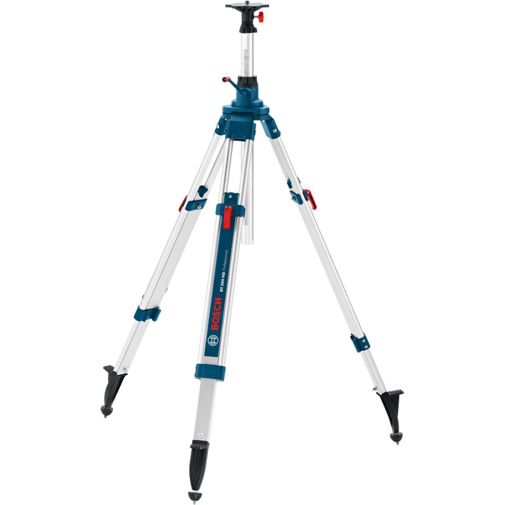 Oferte la Stativ pentru constructii Bosch BT 300 HD Professional, aluminiu, filet stativ 5/8, inaltime de lucru 122 - 295 cm