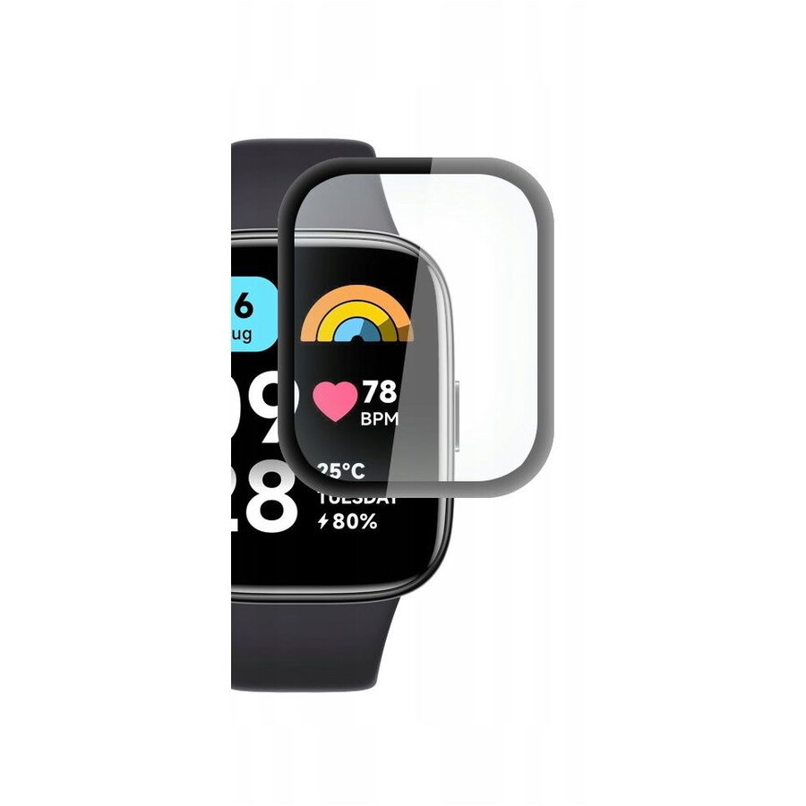 Oferte la Folie Protectie compatibila cu Xiaomi Redmi Watch 3 Active Black