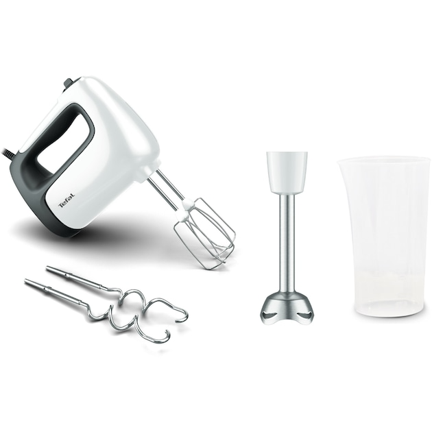 Oferte la Mixer de Mana HT461138 Prep'Mix 500W 5 Viteze Alb