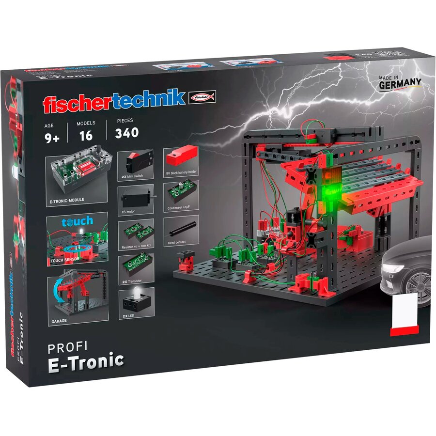 Oferte la Set de Constructie E-Tronic 340 Piese 16 Modele 9Ani+ Multicolor