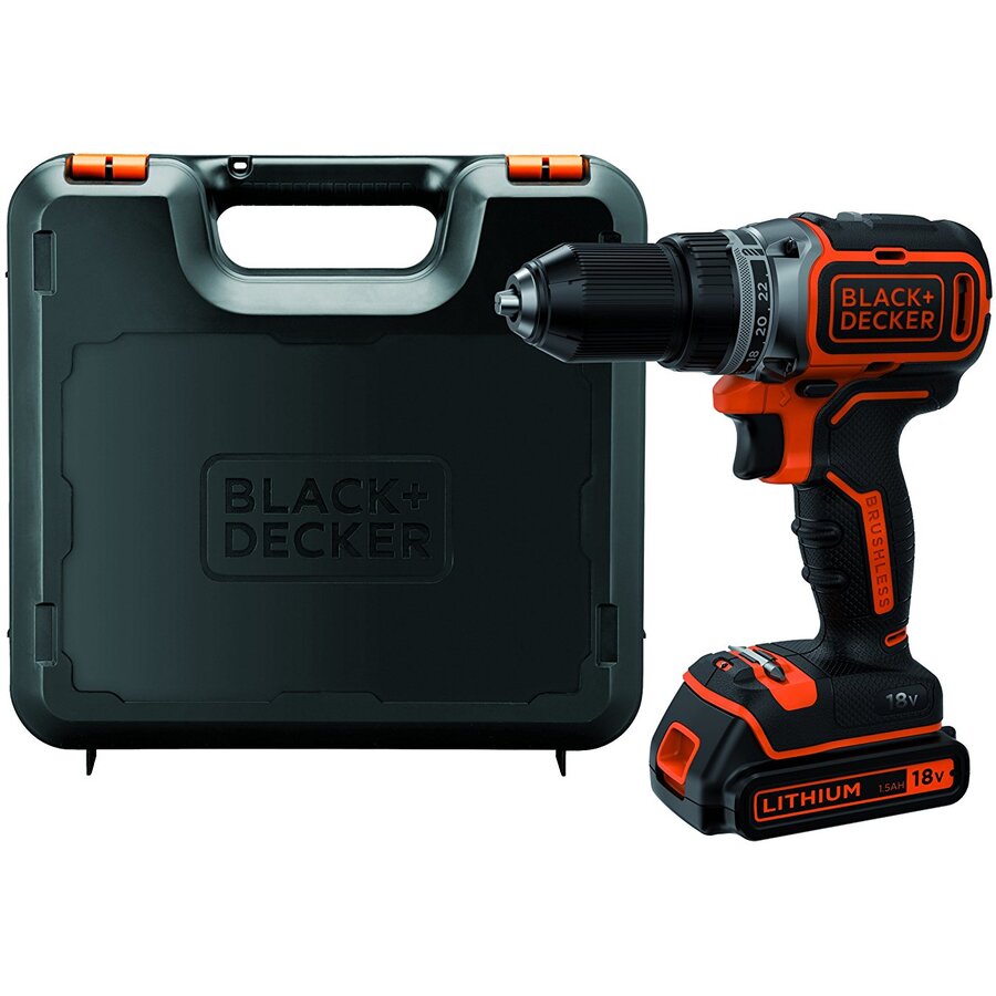 Oferte la Black&Decker BL186K cordless screw driller + case + rechargeable battery 1.5Ah