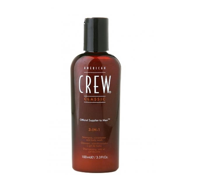 Oferte la Sampon, balsam si gel de dus American Crew 3-In-1 (Concentratie: Sampon, Gramaj: 100 ml)