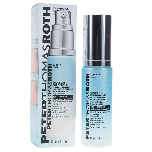 Oferte la Ser cu acid hialuronic Peter Thomas Roth Water Drench Hyaluronic Glow Serum 30 Ml