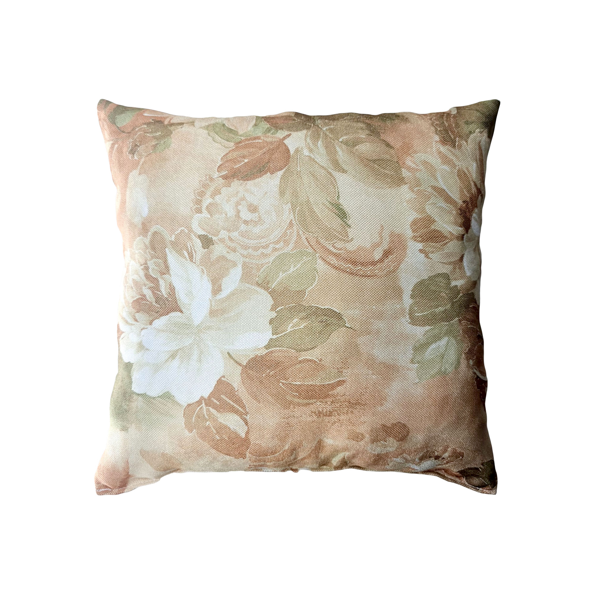 Oferte la Perna decorativa Joy, poliester, maro, 40 x 40 cm, model floral