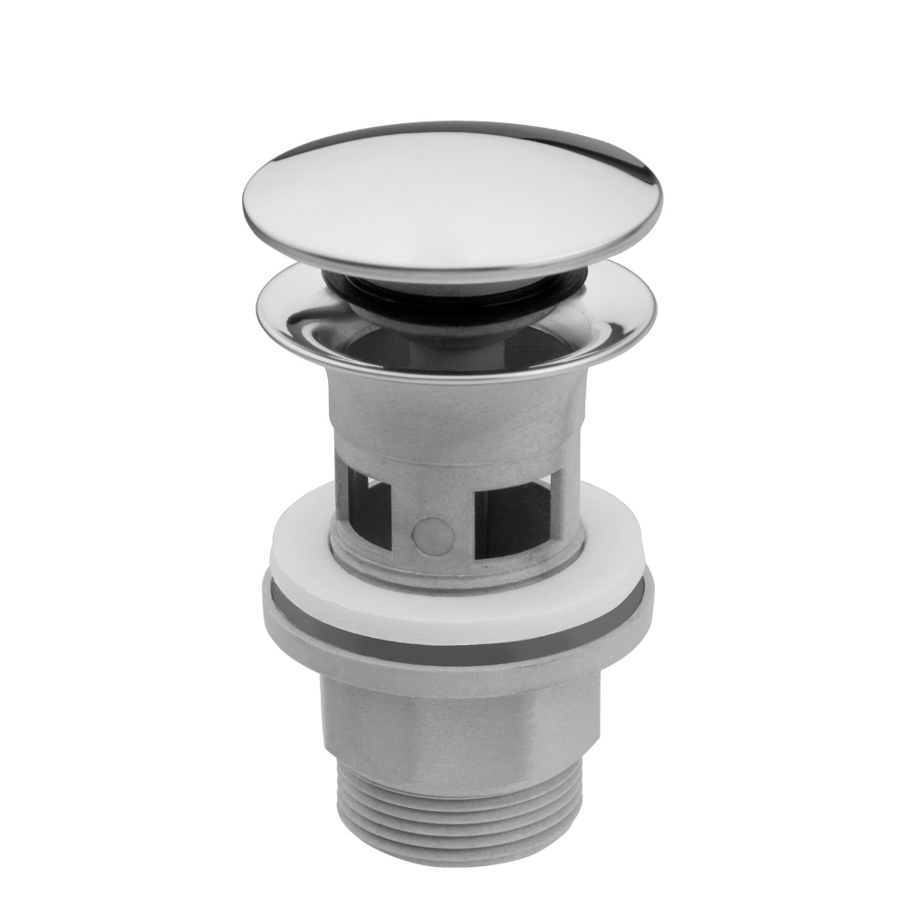 Oferte la Ventil lavoar Ferro S287PP-B, click-clack, polipropilena, crom, diametru 1 1/4 inch