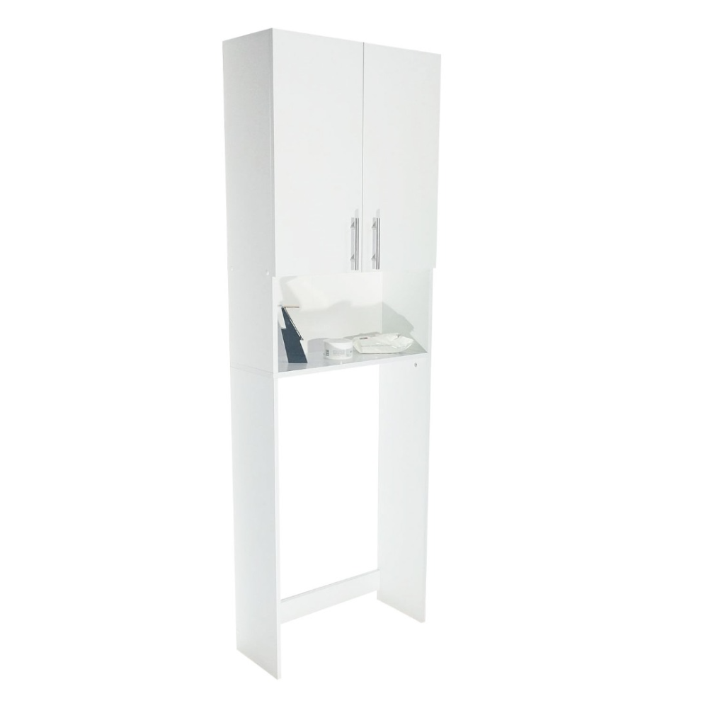 Oferte la Dulap masina de spalat Badenmob, PAL, alb, 64 x 26.6 x 195 cm