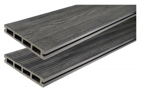 Oferte la Pardoseala exterior (deck WPC) Gardin Natur Graphite  3000x146x23mm