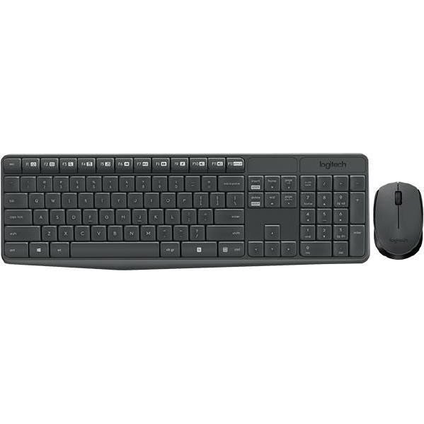 Oferte la Kit Tastatura si Mouse MK235 Wireless Combo Layout DE Negru