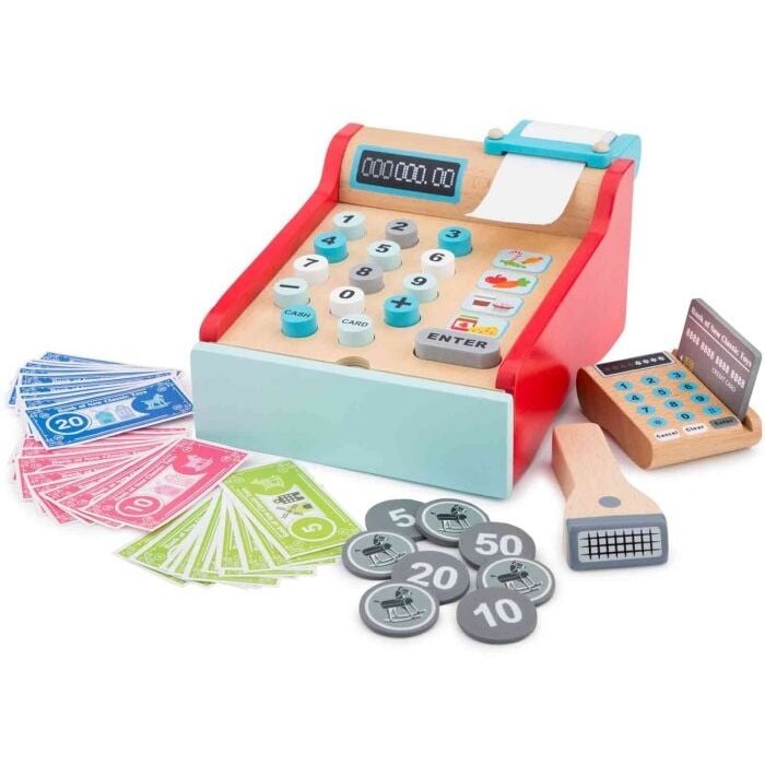 Oferte la Casa De Marcat Pentru Copii Lemn Colorat 12 Piese 3ani+  Multicolor