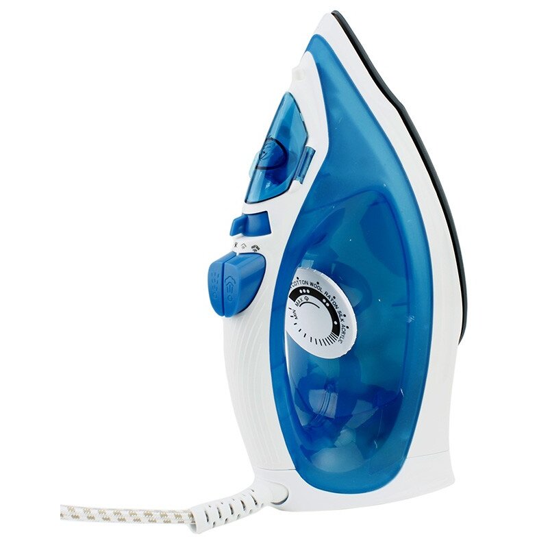 Oferte la Fier De Calcat Cu abur 2200W Antiaderent Functie Auto Clean Albastru