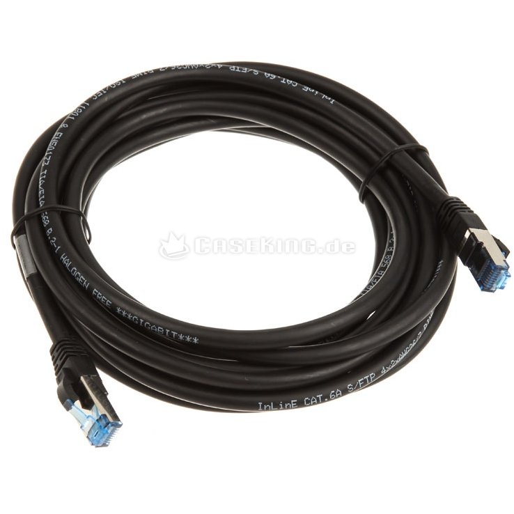 Oferte la Patchcord S/FTP Cat 6A 5m Black