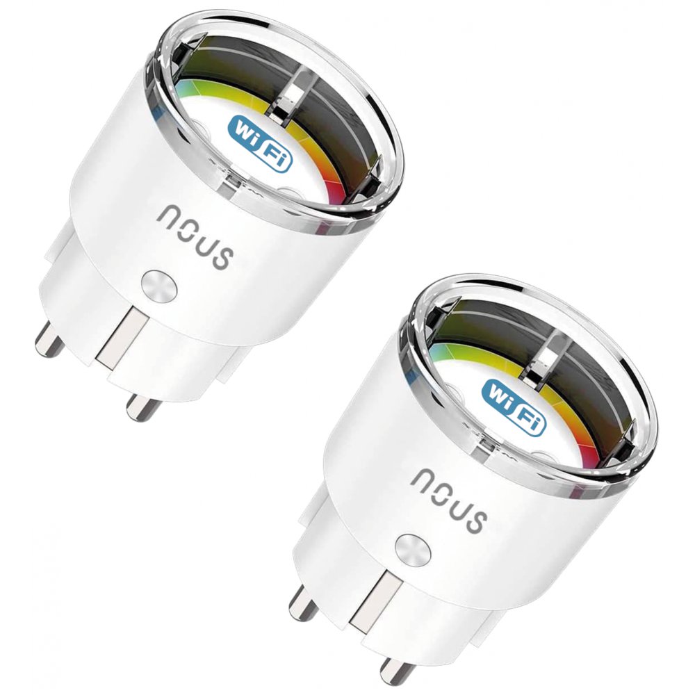 Oferte la Set 2 prize inteligente WiFi NOUS A1, 15A, monitorizare energie