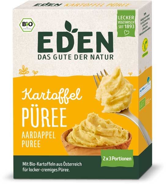 Oferte la Piure de cartofi bio, 160g eden