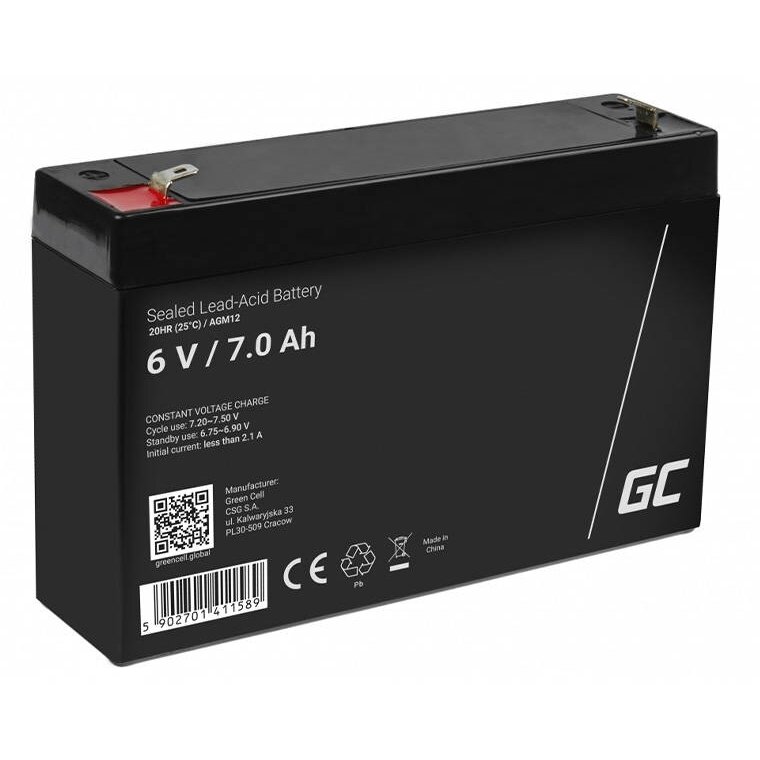 Oferte la Baterie Reincarcabila AGM 6V 7Ah fara Mentenanta pentru UPS ALARM Negru