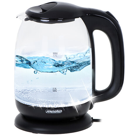 Oferte la Fierbator de Apa MS 1302b 1.7l  2200W Sticla Negru