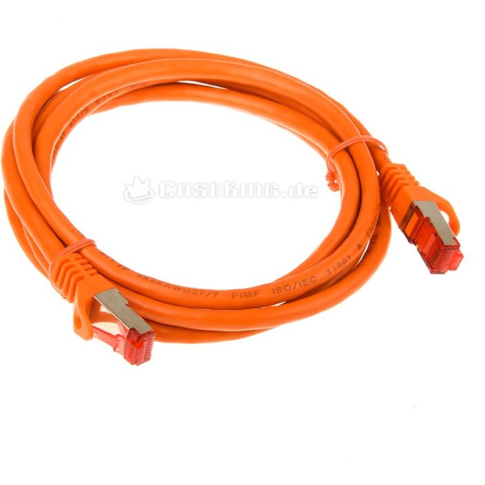 Oferte la Patchcord S/FTP Cat 6 2m Orange