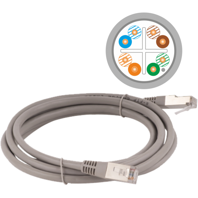 Oferte la Patchcord F/UTP Cat6 3m Grey