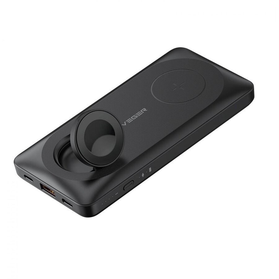 Oferte la Acumulator Extern MagMulti W1156 Compatibil cu MagSafe 10000mAh Negru
