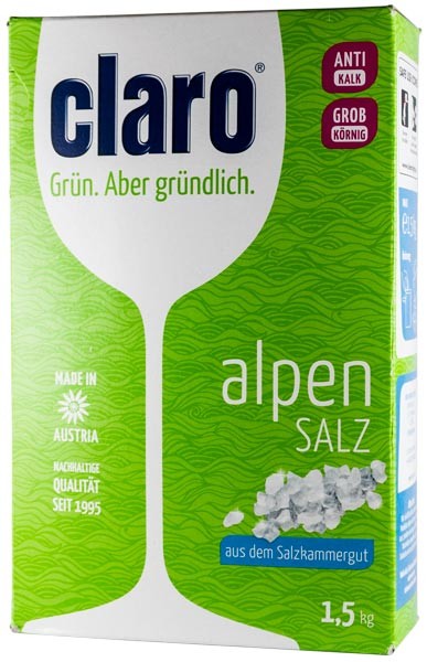 Oferte la Sare dedurizanta Alpina, 1.5kg Claro