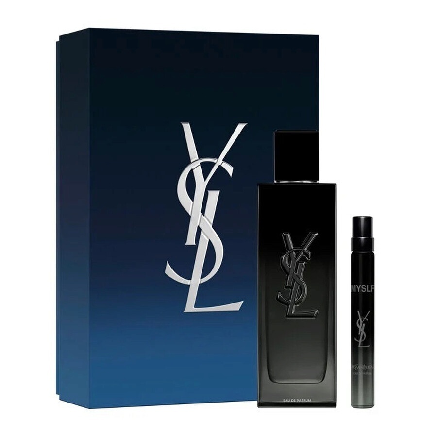 Oferte la Set cadou Yves Saint Laurent Myslf, Apa de Parfum, Barbati, 100 ml +10 ml