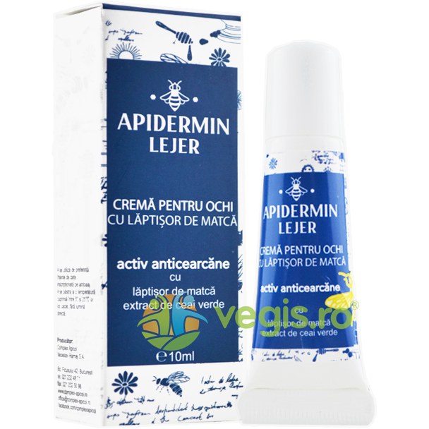 Oferte la Crema pentru Ochi cu Laptisor de Matca Apidermin Lejer 10ml