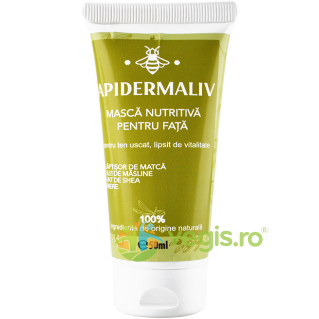 Oferte la Masca Nutritiva de Fata cu Laptisor de Matca si Miere Apidermaliv 50ml
