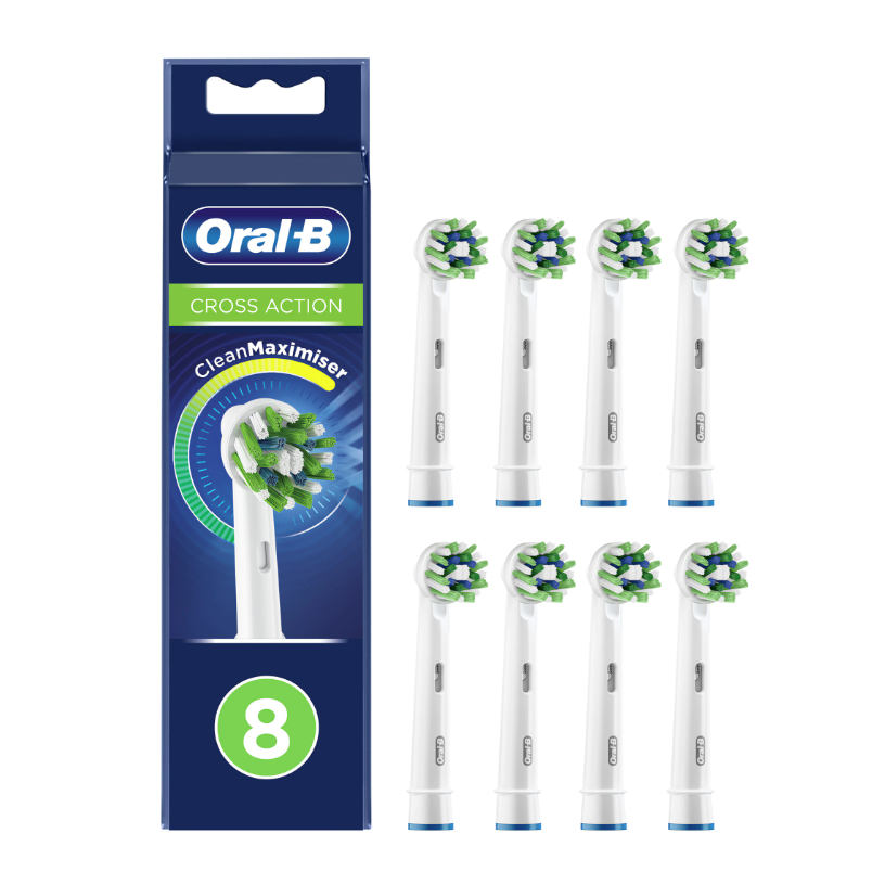 Oferte la Rezerva Periuta Dinti EB50RX-8 Cross Action 8 pcs Alb