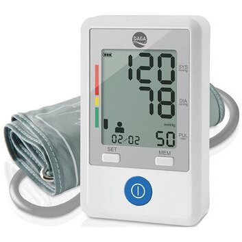 Oferte la Tensiometru FH-PM 145 De Brat  Detectare Aritmie Precizie Mare 2x90 Memorii Alb/Gri