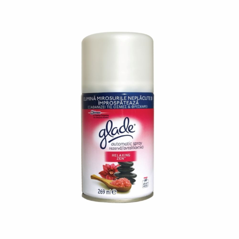 Oferte la Rezerva odorizant camera Glade automatic spray relaxing Zen, 269 ml
