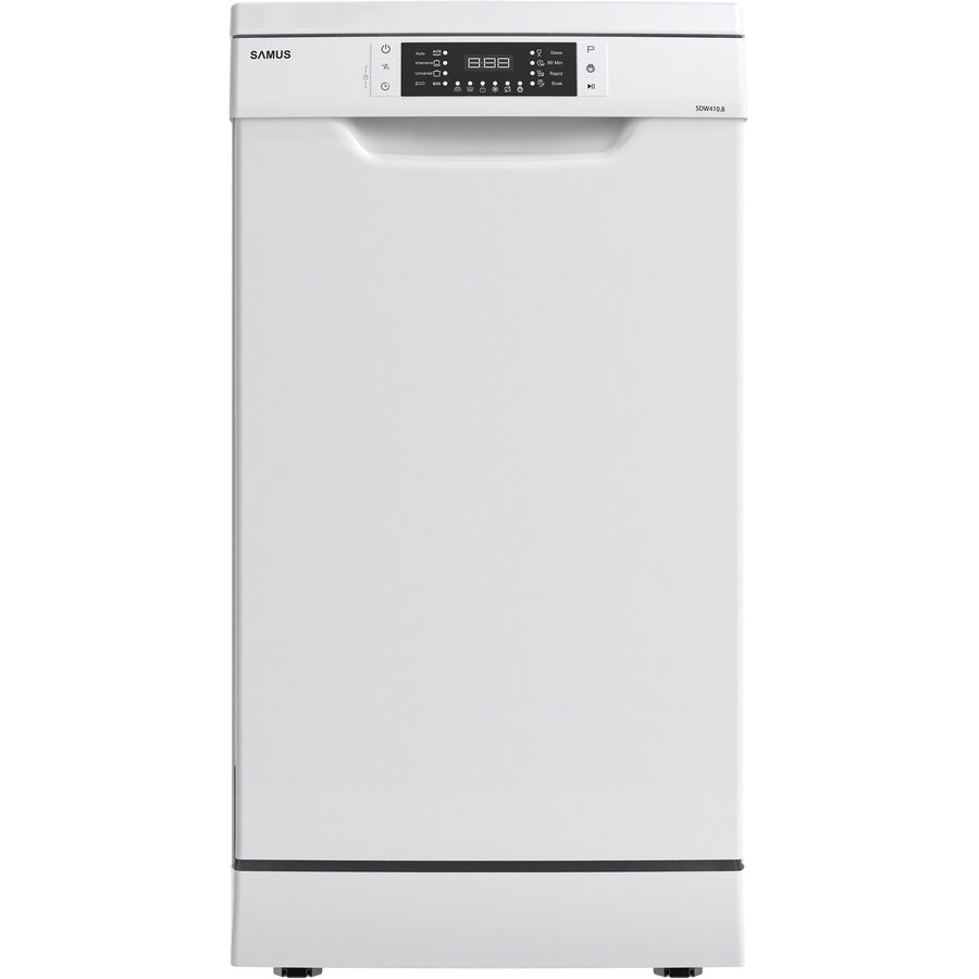 Oferte la Masina De Spalat Vase SDW410.8 Clasa E 10 Seturi 47dB 8 Programe Alb